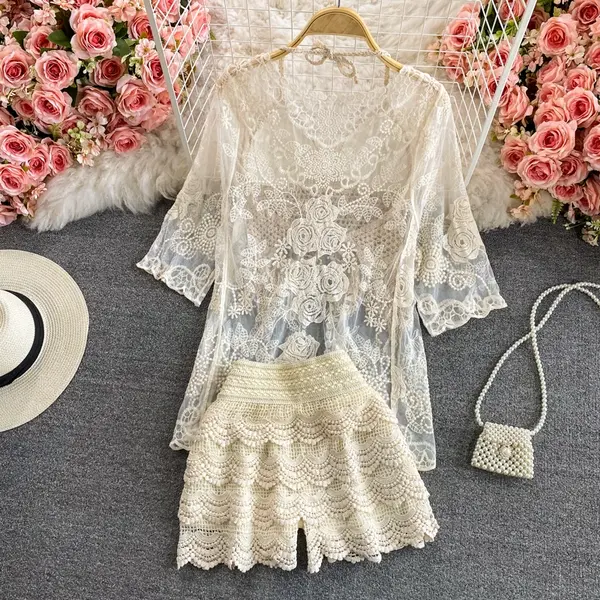 DR128 – swimsuit three-piece for women – Dress (2)