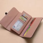 BG117 – New version of Women’s Wallet female long fashion wax leather (2)