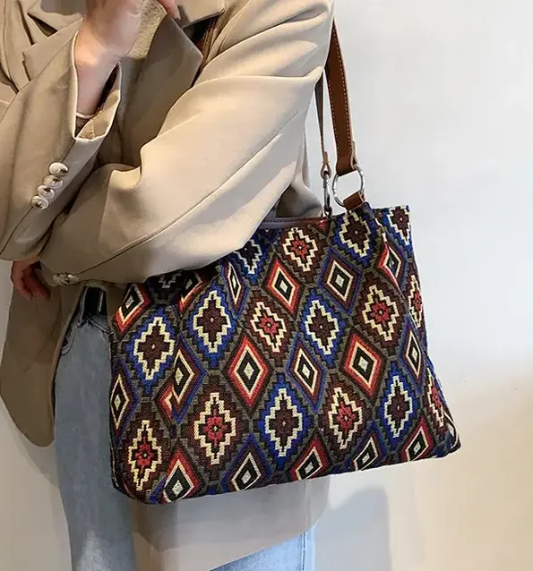 BG123 – Large capacity bag for women summer new style trendy commuter bag (5)