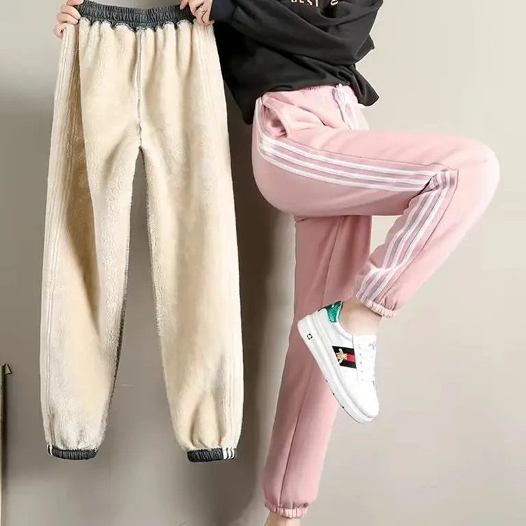 PN102 – women’s plus velvet warm sweatpants (6)