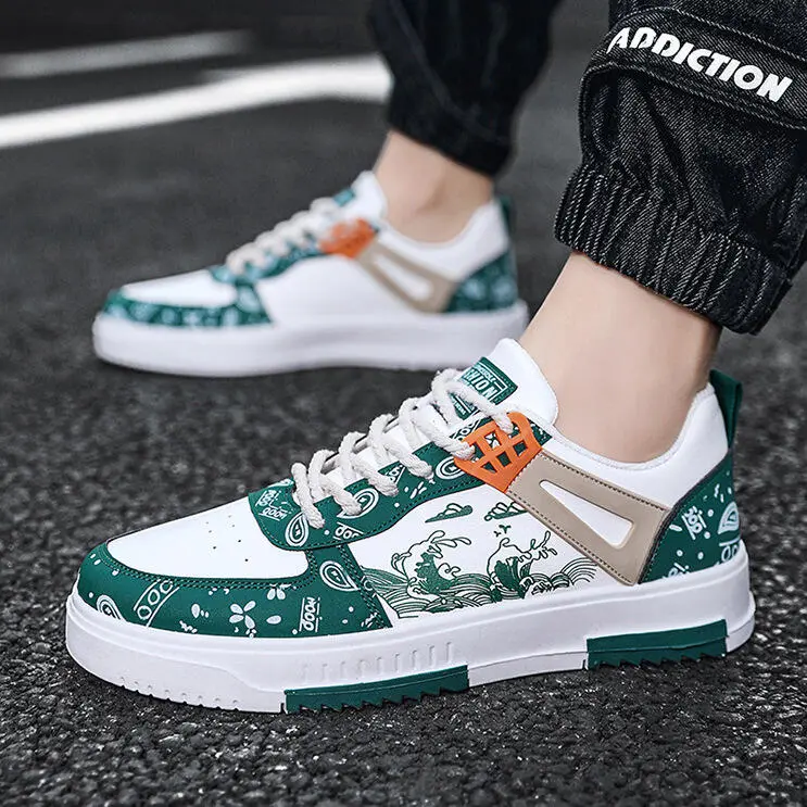 Men's casual canvas shoes