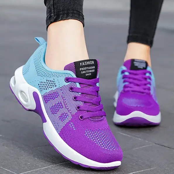 CT2011 – Women’s running cross-border soft sole leisure air cushion sports shoes (4)