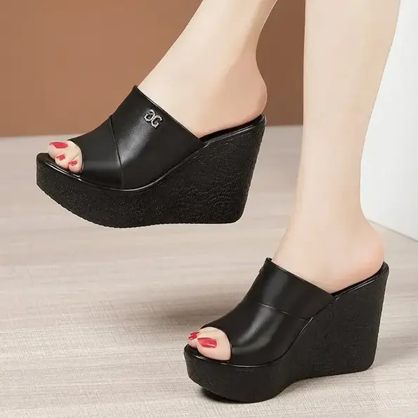 CT324 – Women’s summer outdoor wear platform thick bottom high heels shoe (5)