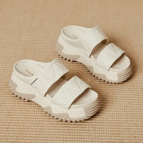 CT325 – Women’s outdoor soft new height-increasing flip flops shoe (4)