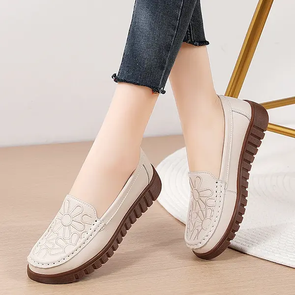CT2551 – Women’s autumn version embroidered loafers, casual shoes (7)