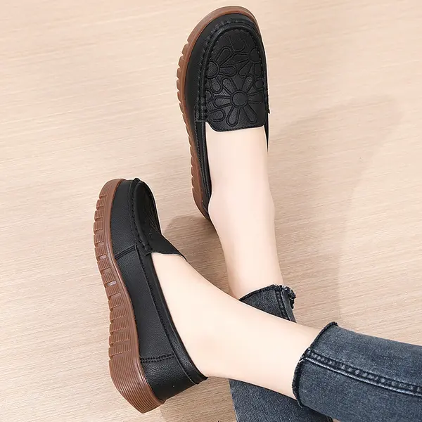 CT2551 – Women’s autumn version embroidered loafers, casual shoes (7)