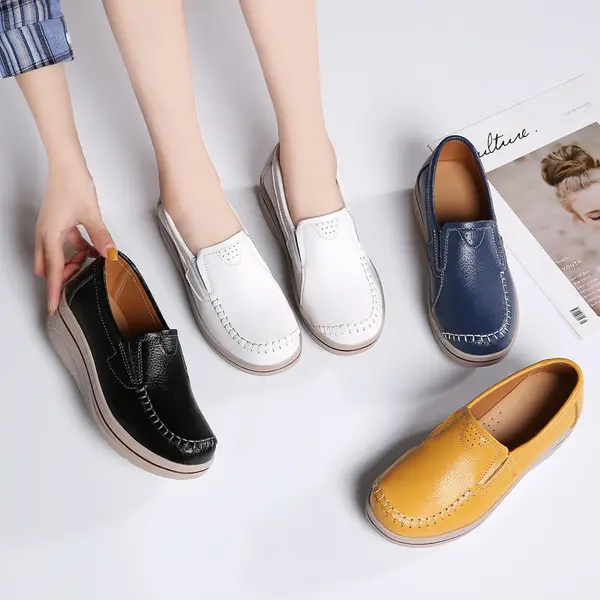 Women's cross-border spring new thick-soled platform casual shoes