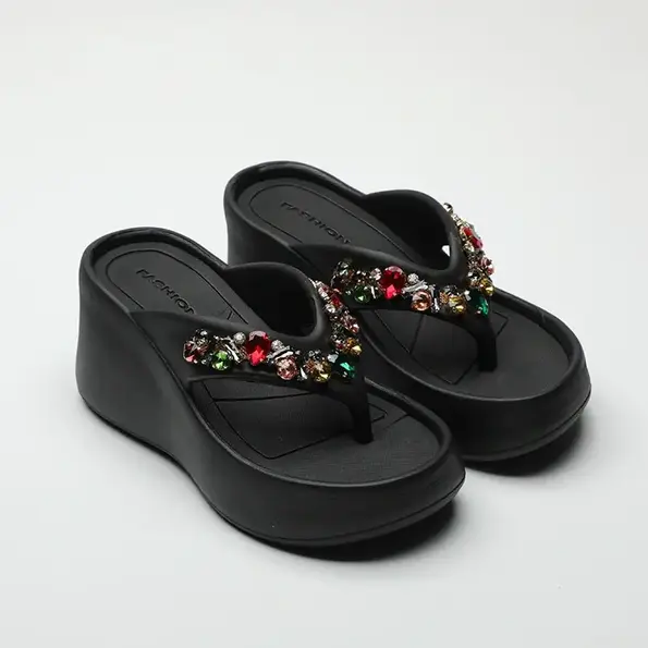 CT258 – Women’s summer non-slip thick-soled beach sandals (5)