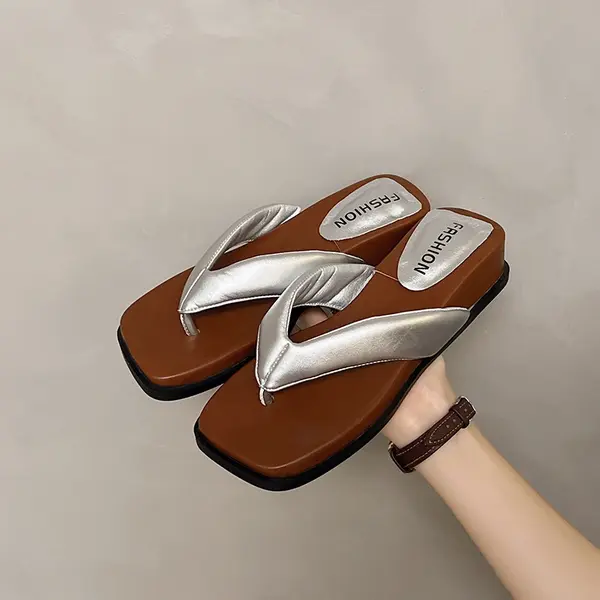 TP007 – Thick-soled height-enhancing wedge-heeled flip-flops for women shoe (4)