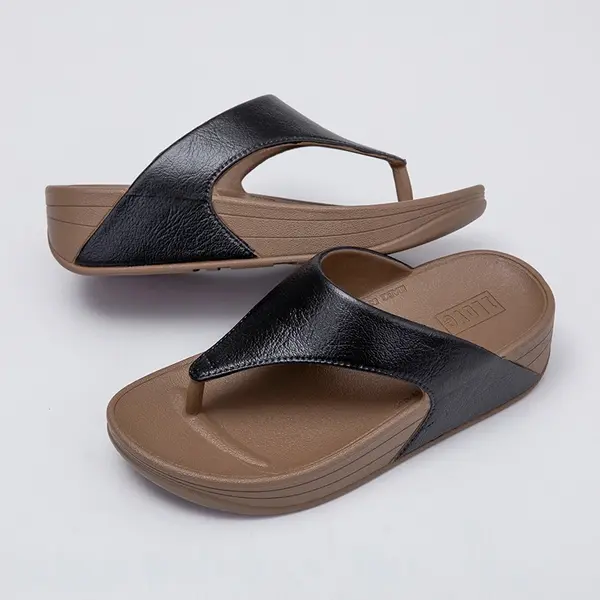 TP052 Niu Beibei wedge heel flip-flops for women (2)