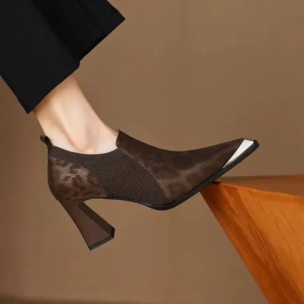 CT2562 – British style leopard print metal head high heels women’s shoes (1)