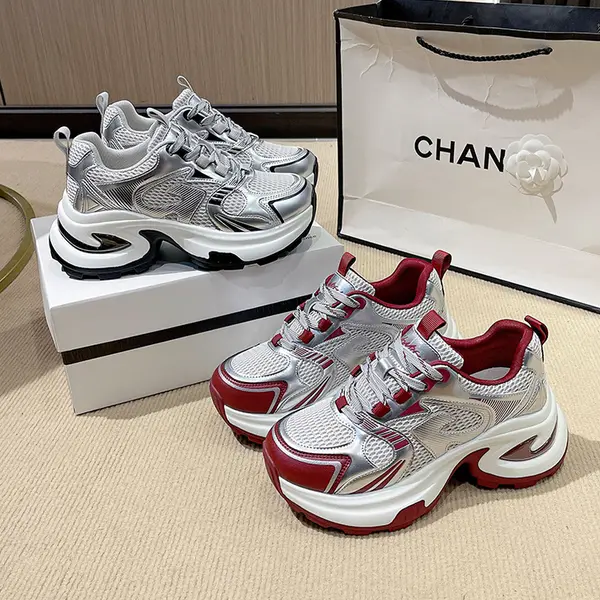 CT2576 – Spring and summer new style all-match small height-enhancing thick-soled shoes (3)