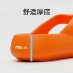 CT267 – Women’s flip-flops, stylish, thick-soled (1)