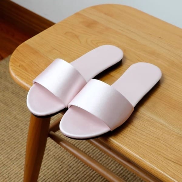 TP062 – Women’s Home Slippers Korean Version Satin Flat (2)