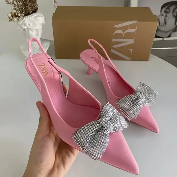New Elegant High Heels Pointed Toe