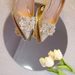 CT1273 – New Main Wedding Dress Bridal Shoes (1)