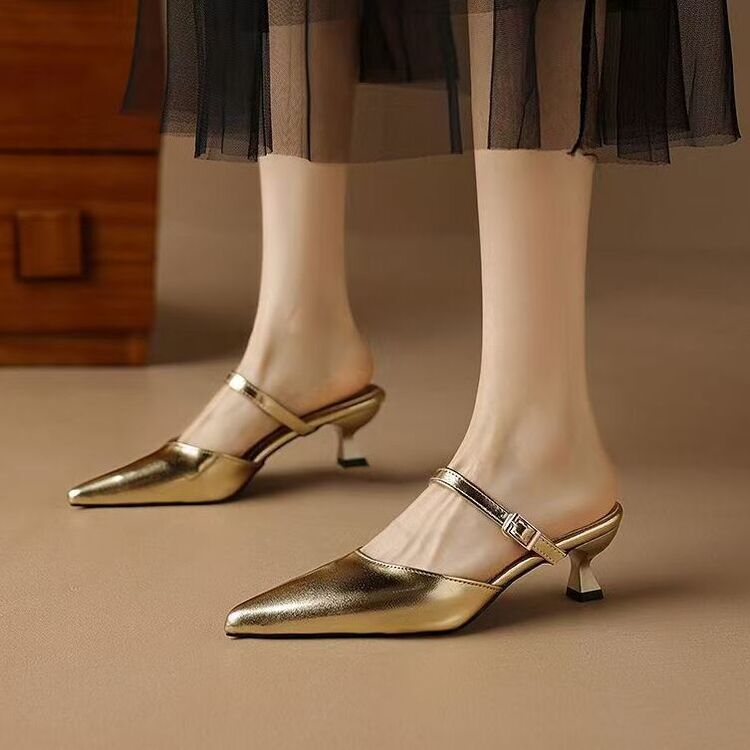 Brand Special Offer Closed-Toe Mules
