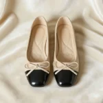 CT1301 – Women’s Leather Bow-Style Flat Shoes (2)