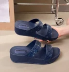 CT028 – Women’s Sequined Double-Strap Wedge Sandals (1)