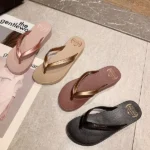 CT29 – Women’s Solid Color Wedge Slippers (10)