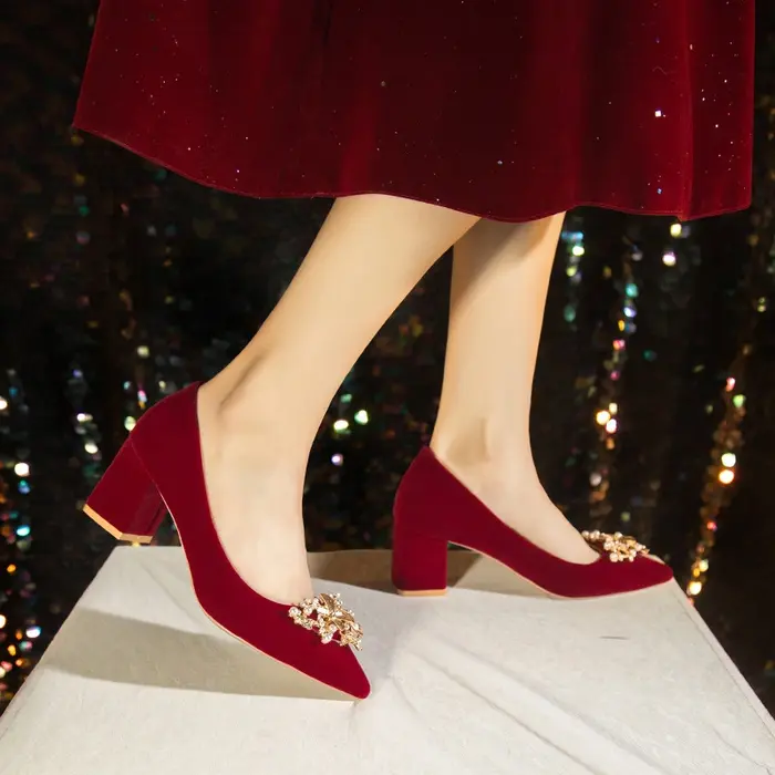 Chunky heel 6cm