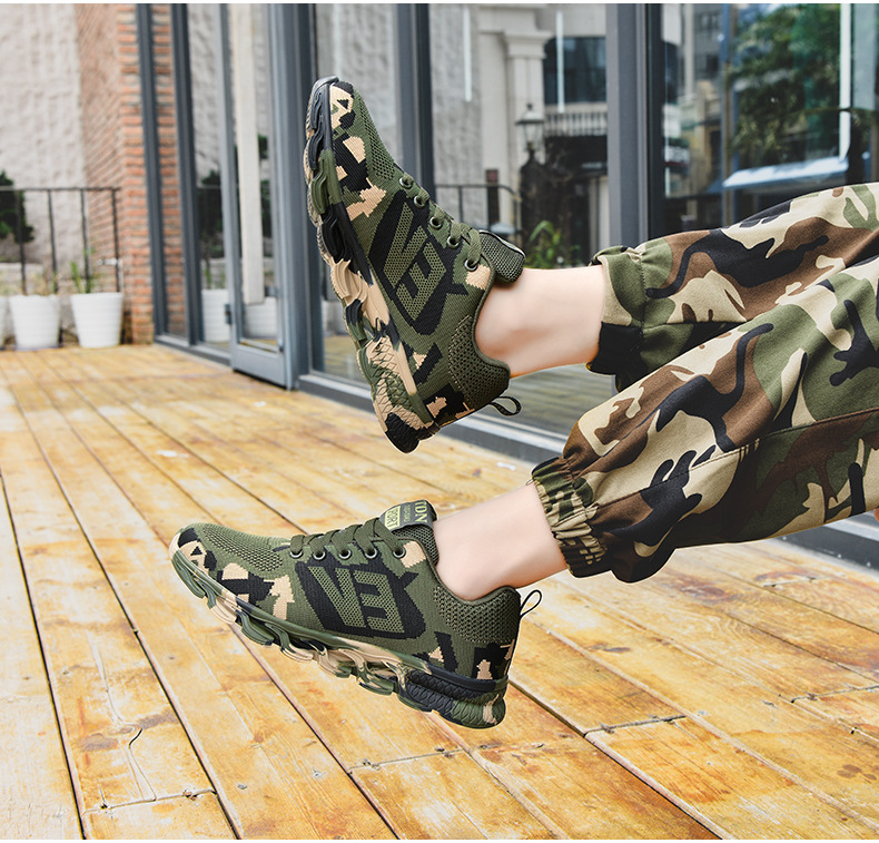 Camouflage Casual Sports Shoes for Men and Women