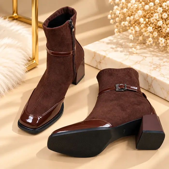 CT2614 – Side Zipper Fashion Boots (3)
