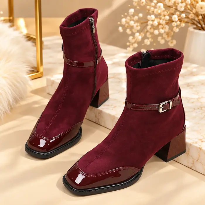 CT2614 – Side Zipper Fashion Boots (3)