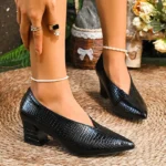 CT1336 – Beautiful Croc-Texture Heels (5)