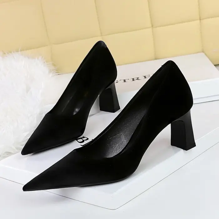 CT1348 – Elegant Pointed-Toe Block Heel Pumps (5)