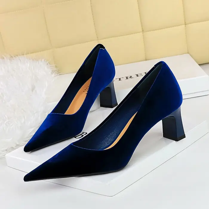 CT1348 – Elegant Pointed-Toe Block Heel Pumps (5)