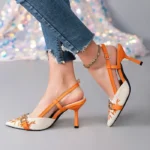 Orange white