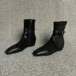 CT2638 – Retro-style chic short boots with (2)